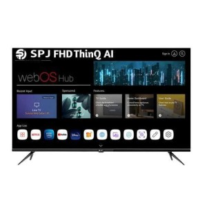SPJ 42 Inch Smart Frameless FHD Ai ThinQ Webos Series LED TV - Black.