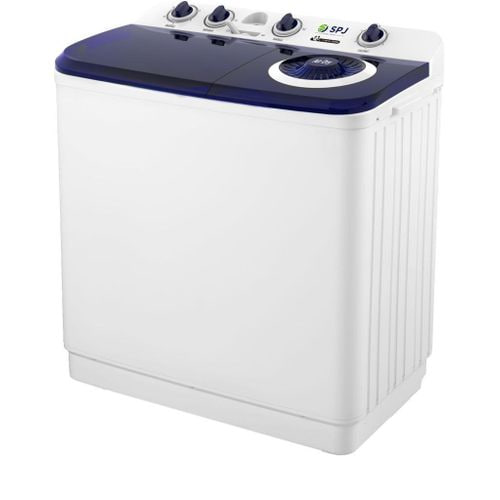 SPJ 10kg Twin Tub Washing Machine - White (5YR WRNTY)