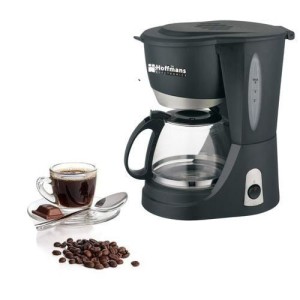 Hoffmans 6 Cups Electric Coffee Maker - Black